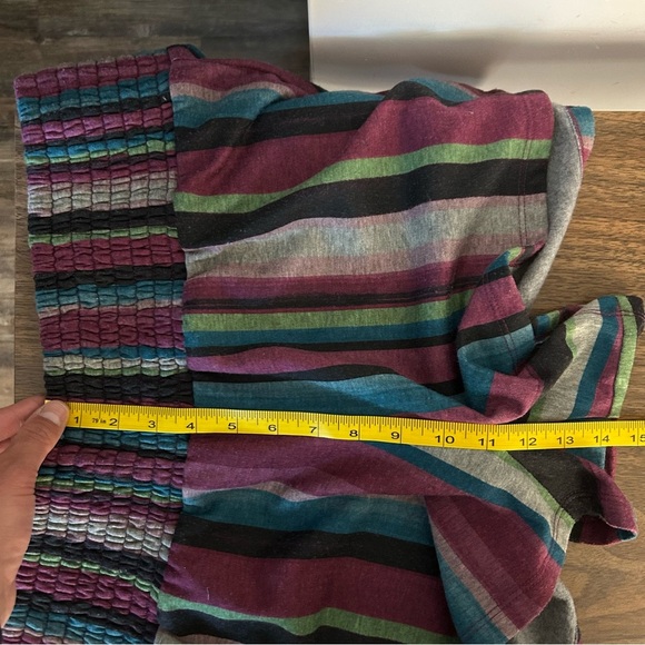 Torrid Striped Multicolor Women's Shorts 1X - Picture 9 of 10